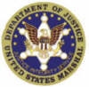 UNITED STATES MARSHAL PIN DEPARTMENT OF JUSTICE PIN ROUND LOGO PIN